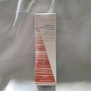 BNIB Volition Turmeric Brightening Polish for face and body